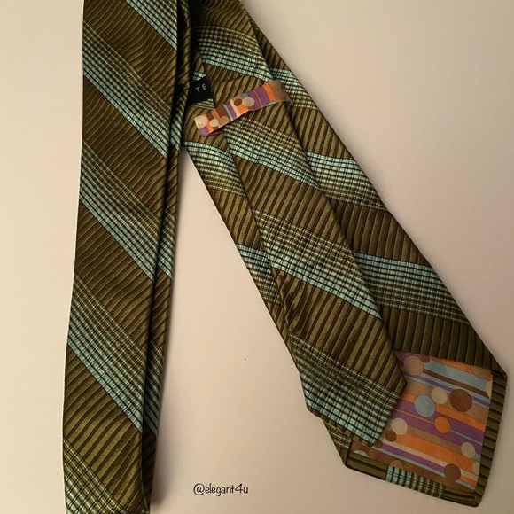 Preowned Ted Baker Silk Tie - Picture 5 of 9